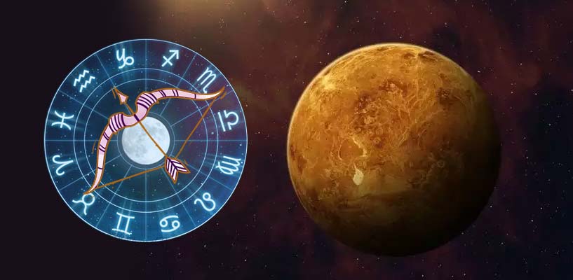 Venus Transit in Sagittarius Sign