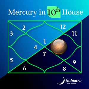 Mercury in Tenth House